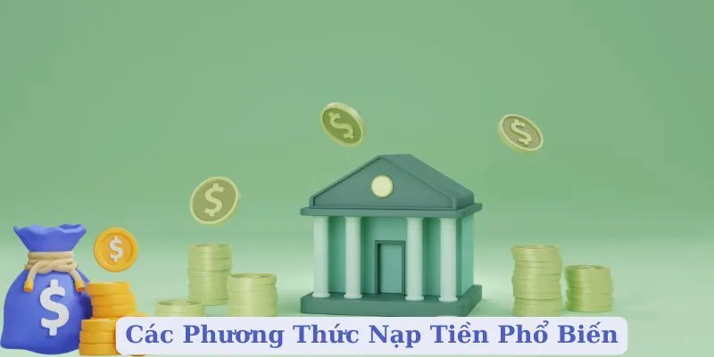 Các phương thức nạp tiền b88 phổ biến