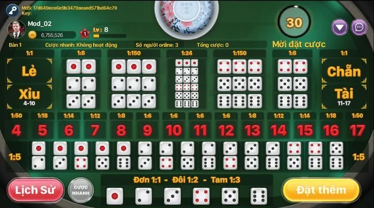 Những mẹo chơi tài xỉu xí ngầu hiệu quả